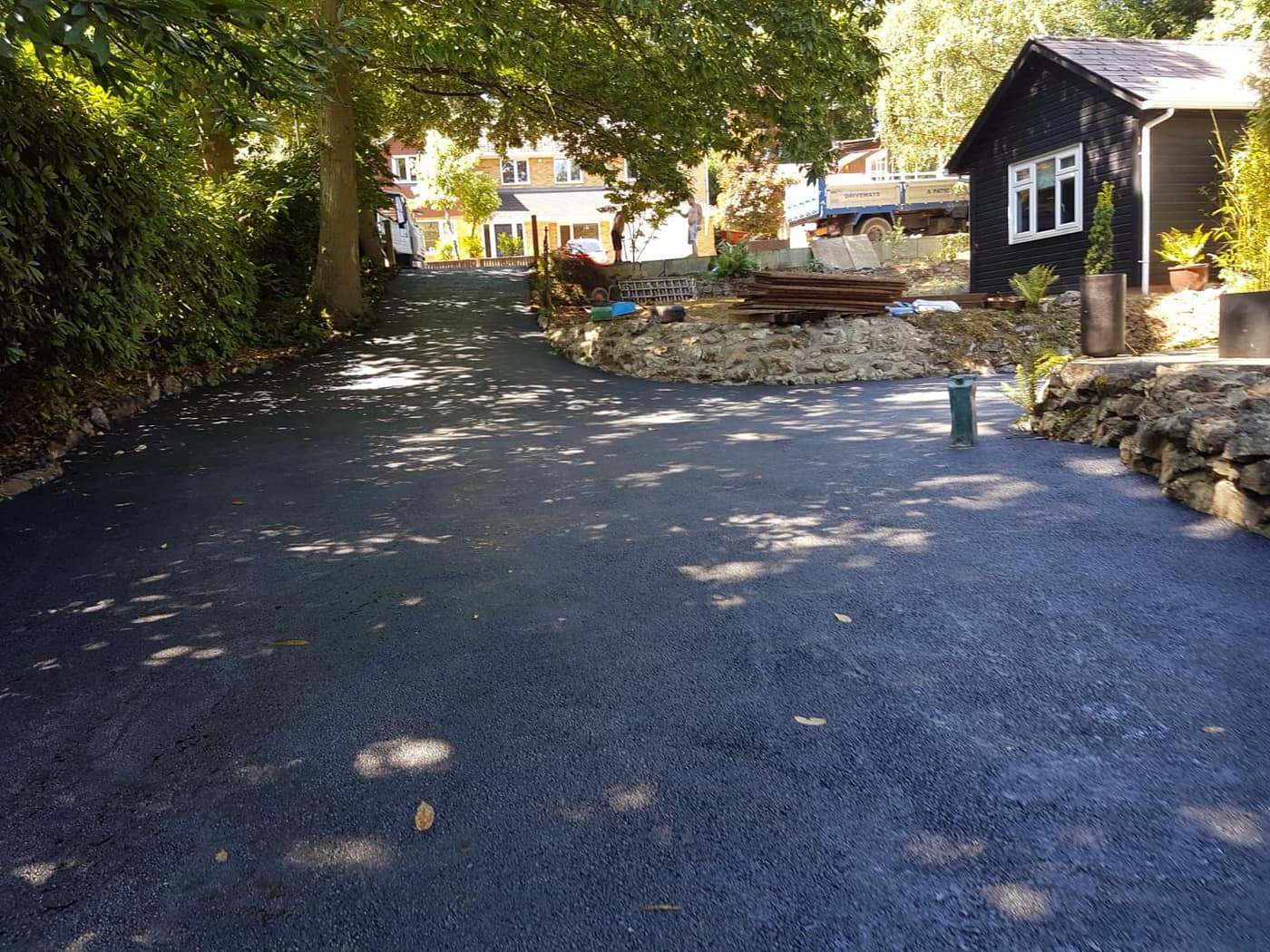 Tarmac driveway laid by South East Groundworks