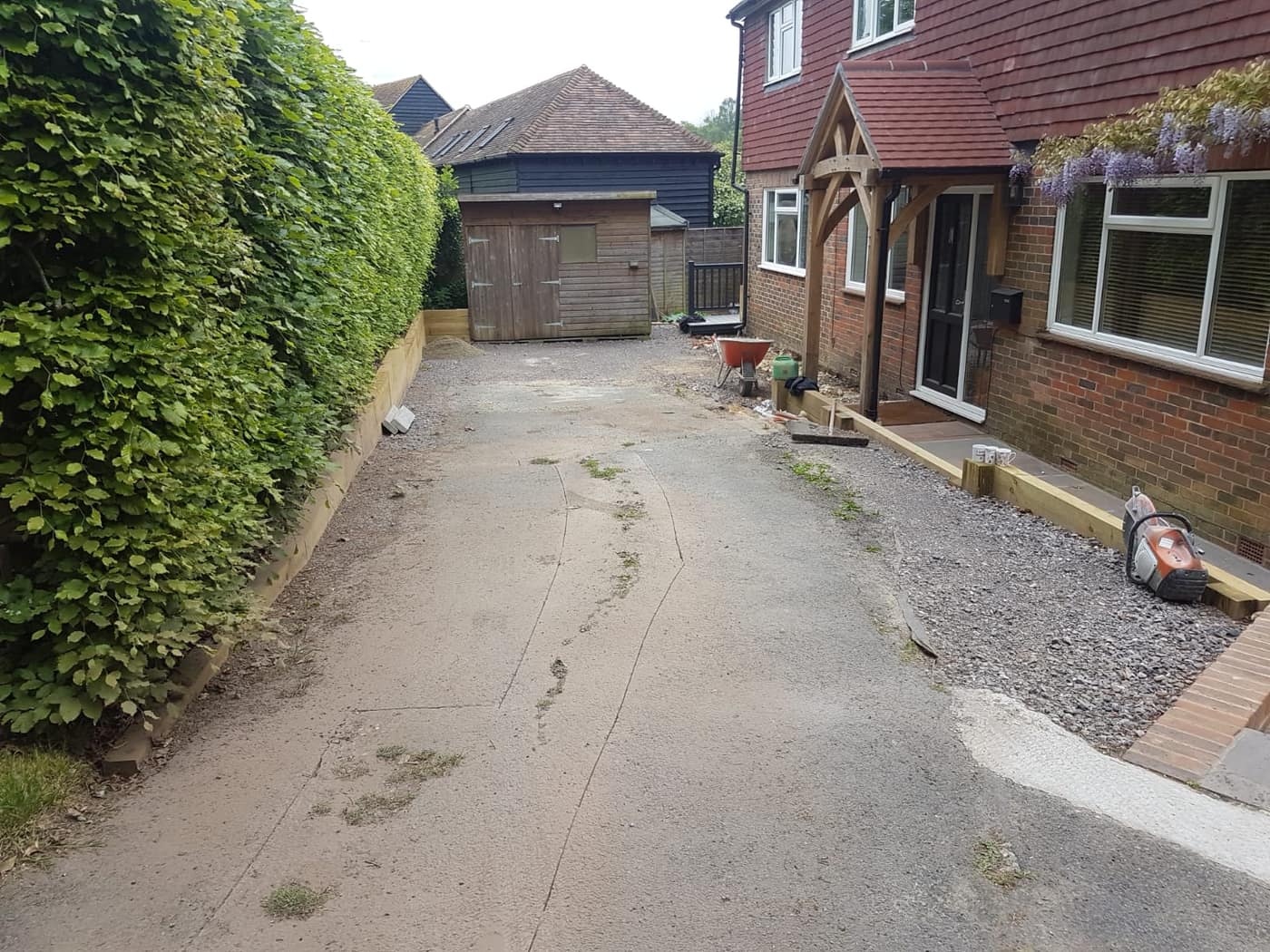 Tarmac driveway laid by South East Groundworks