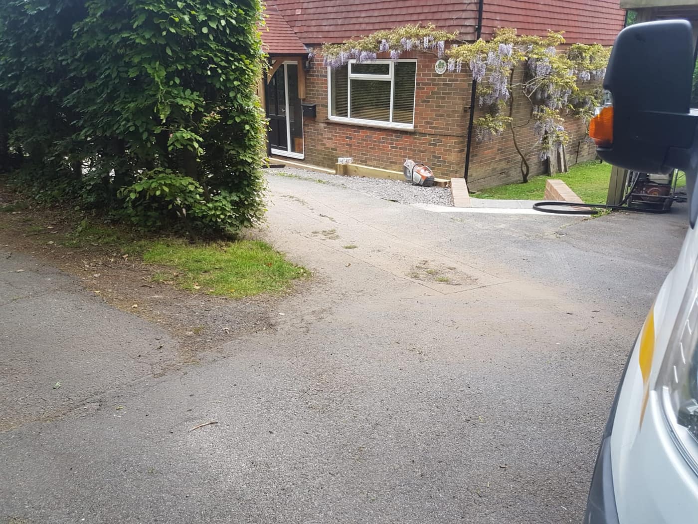 Tarmac driveway laid by South East Groundworks